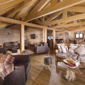 Chalet campagnard intérieur