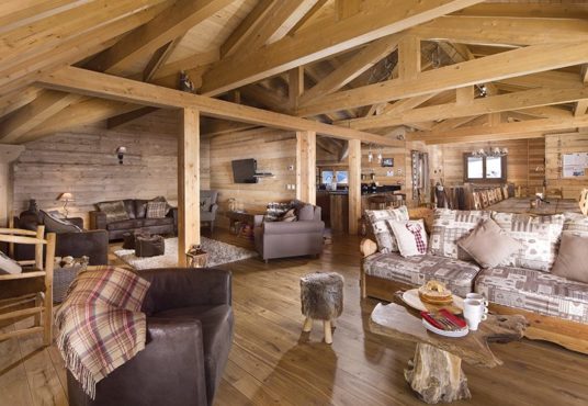 Chalet campagnard intérieur