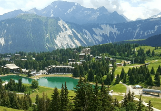 Chalet campagnard vue